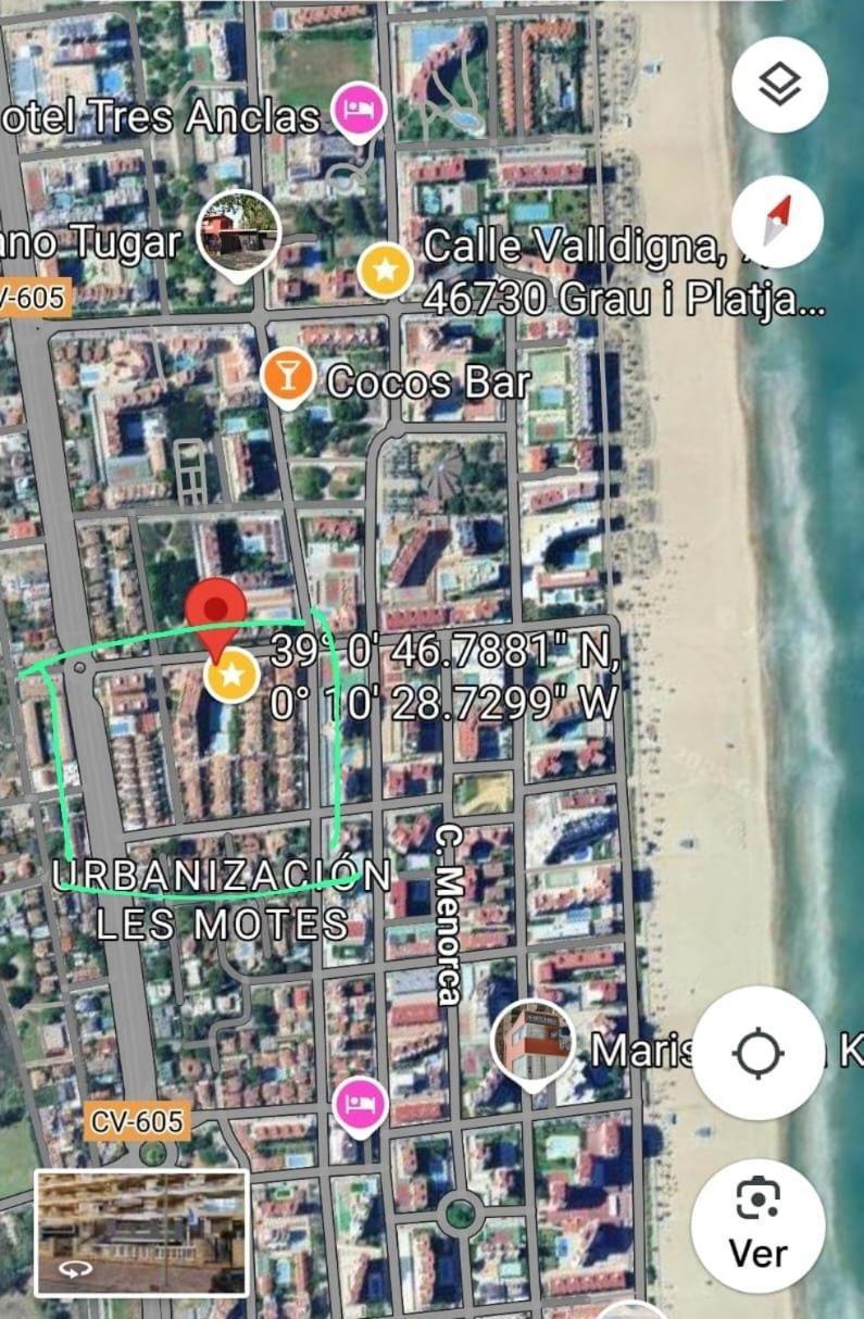 Playa de Gandia Playa Gandia, Iris, Piscina Aa Y Wifi 아파트 외부 사진